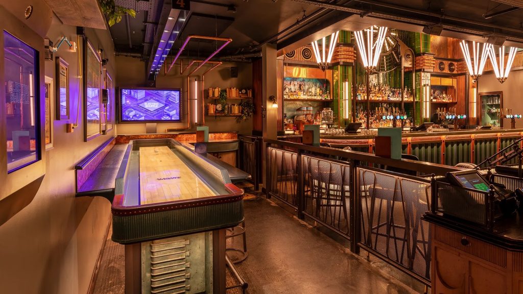 Electic Shuffle Location Canary Wharf Photo2